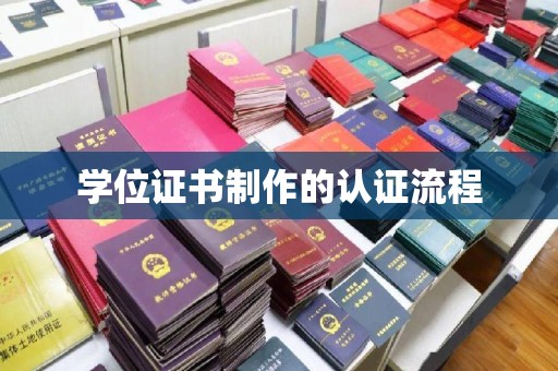 大埤学位证书制作的认证流程
