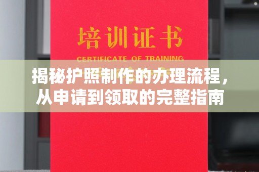 大埤揭秘护照制作的办理流程，从申请到领取的完整指南
