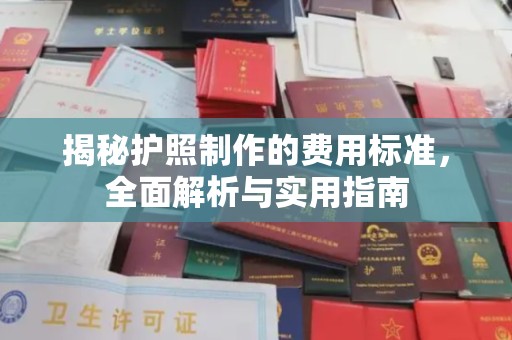 大埤揭秘护照制作的费用标准，全面解析与实用指南