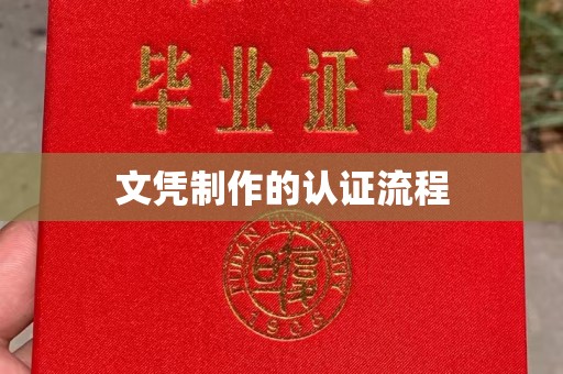 大埤文凭制作的认证流程